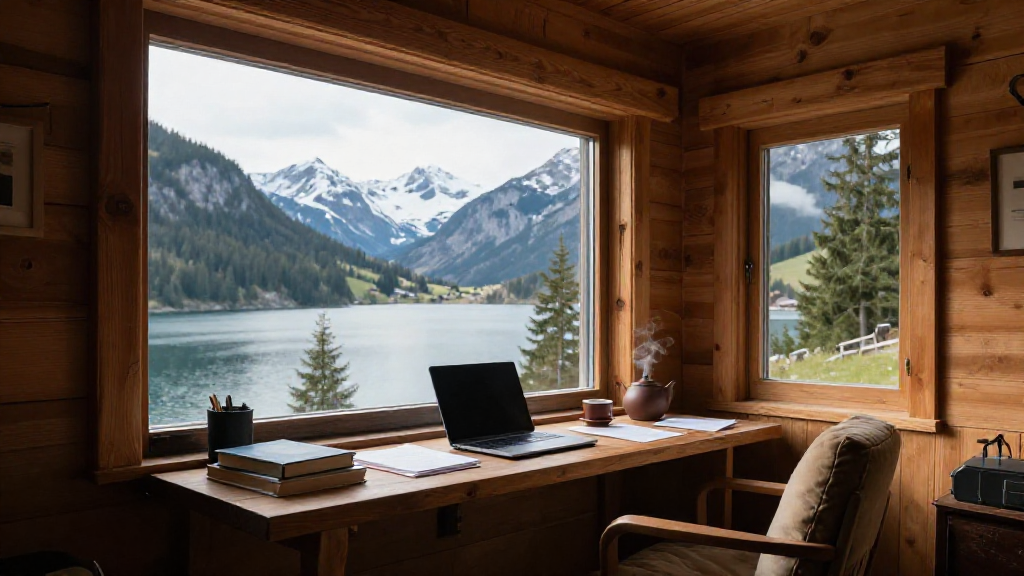 Lakeside Writing Chair Sanctuary Variant 2