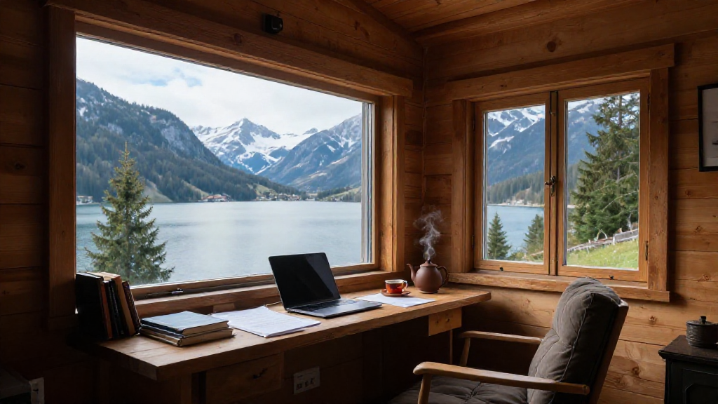 Lakeside Writing Chair Sanctuary Variant 3