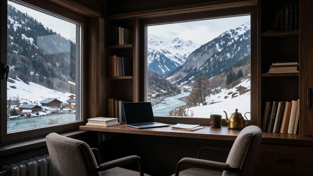 Mountain Pass Tea Library Variant 1