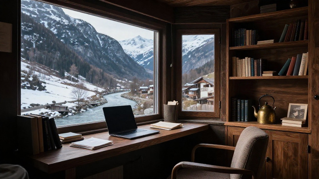 Mountain Pass Tea Library Variant 5