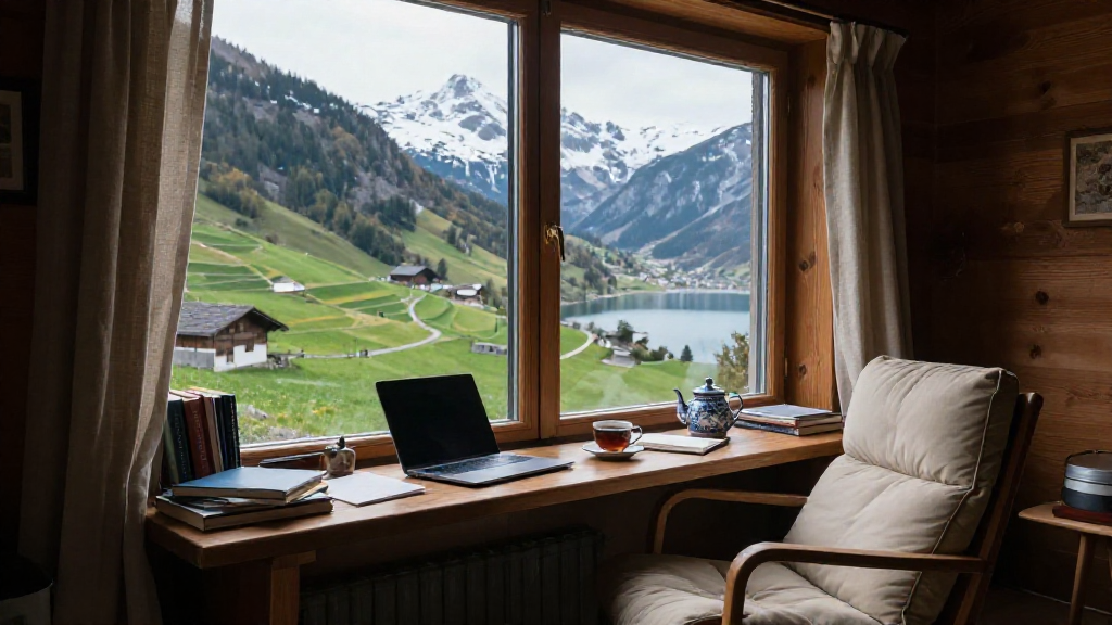 Terrace Lake Study Chair Variant 3