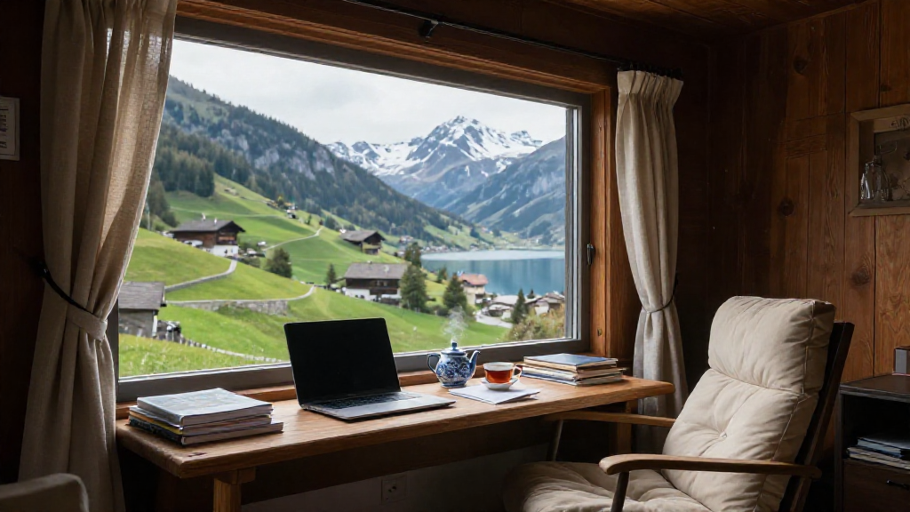 Terrace Lake Study Chair Variant 4