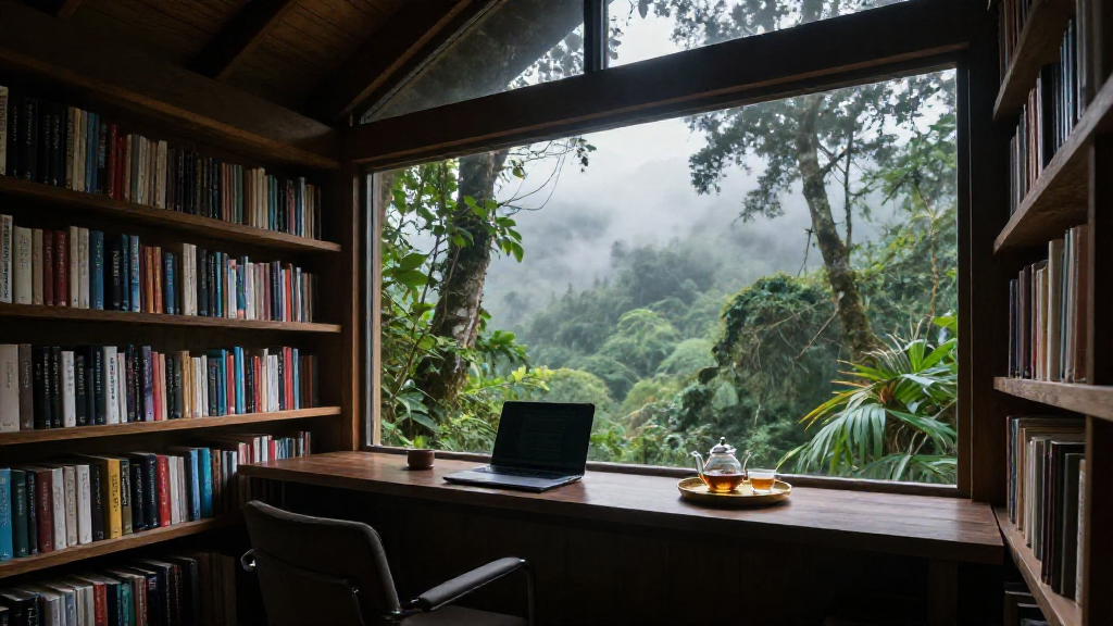 Rainforest Loft Library Tea Variant 1