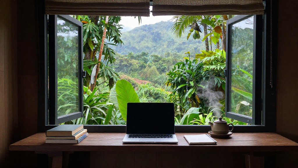 Tea Window Workspace Nook Variant 1