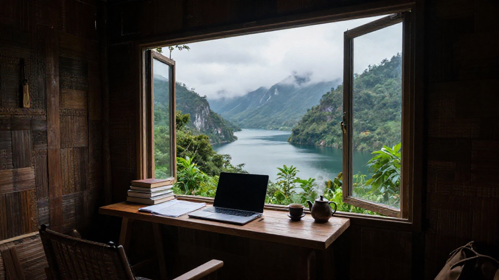 Cliffside Lake Tea Study Variant 3