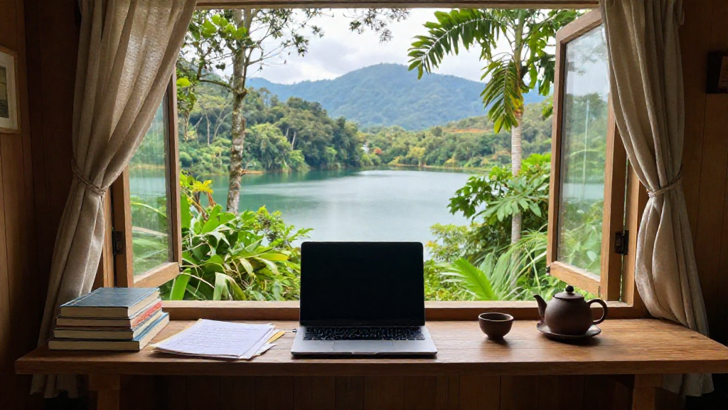 Lakeside Canopy Workspace Variant 1