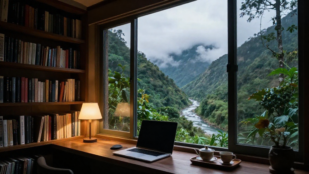 Mountain Pass Tea Desk Variant 4