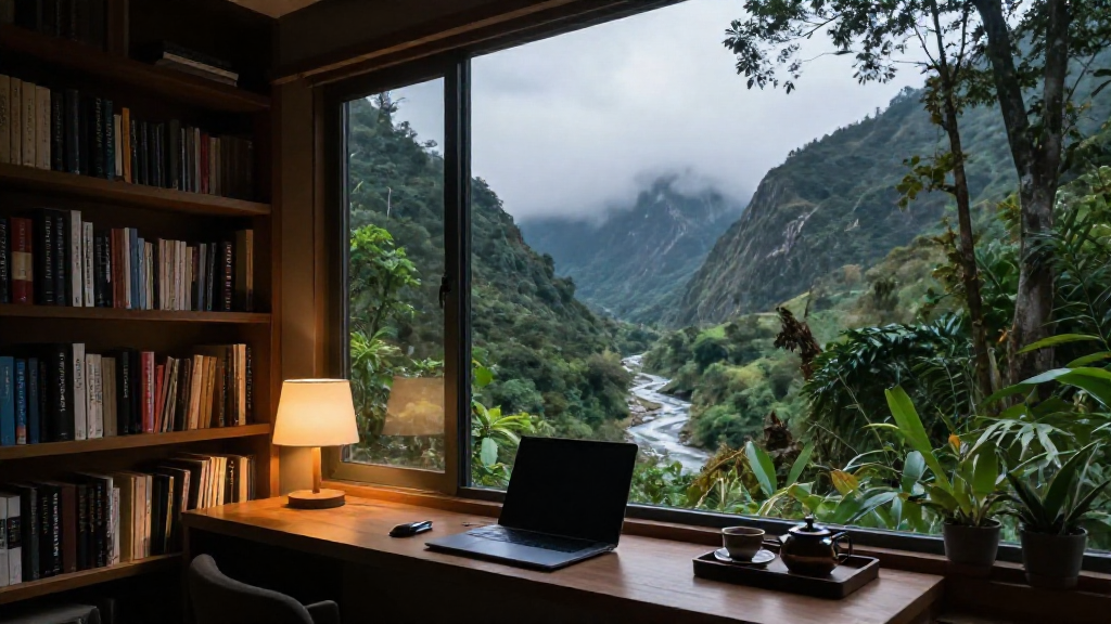 Mountain Pass Tea Desk Variant 5