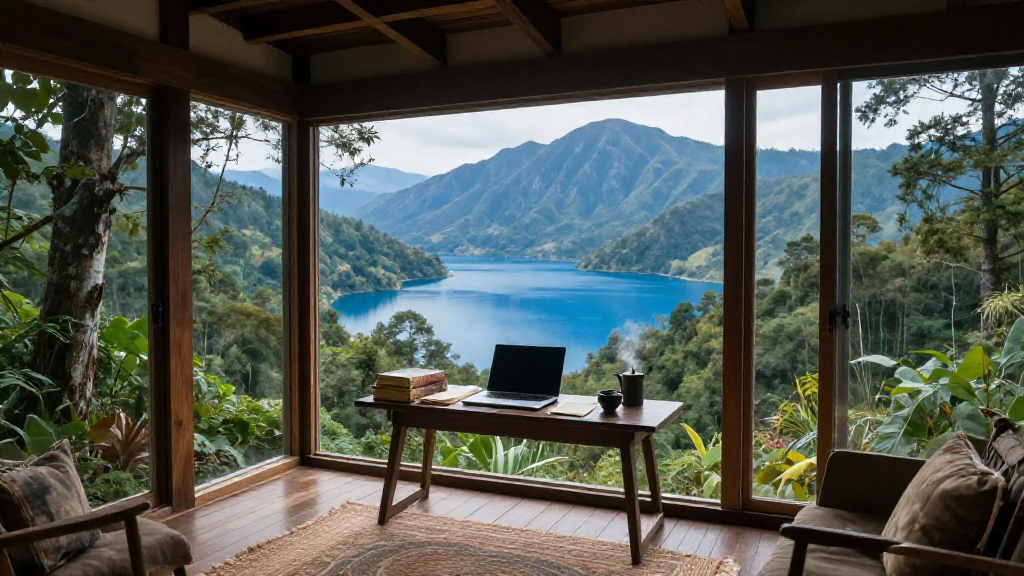 Rainforest Ridge Lake Library Variant 4