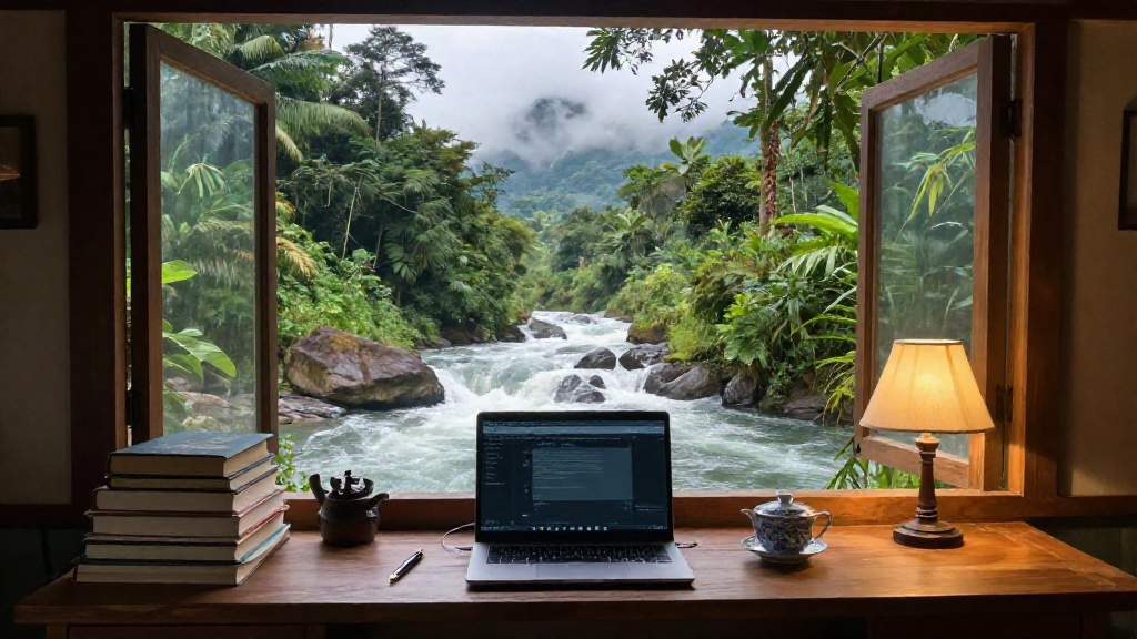 River Gorge Reading Desk Variant 1