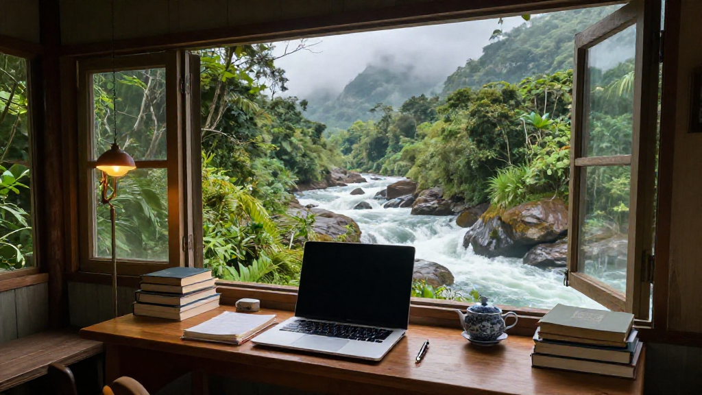 River Gorge Reading Desk Variant 2