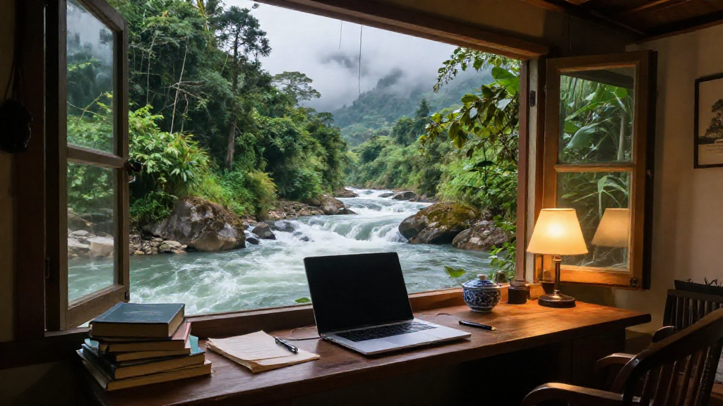 River Gorge Reading Desk Variant 4