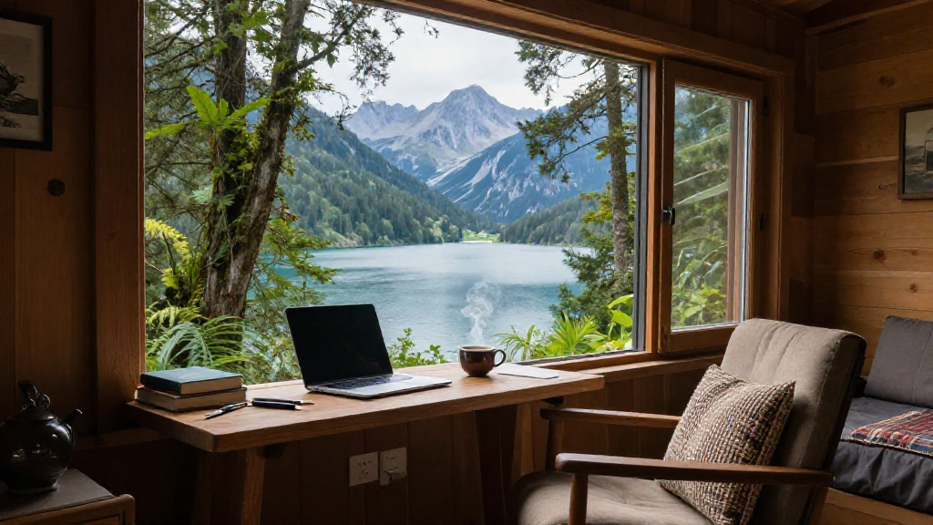 Canopy Lake Reading Chair Variant 2