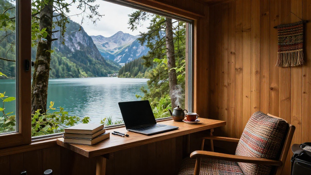 Canopy Lake Reading Chair Variant 4