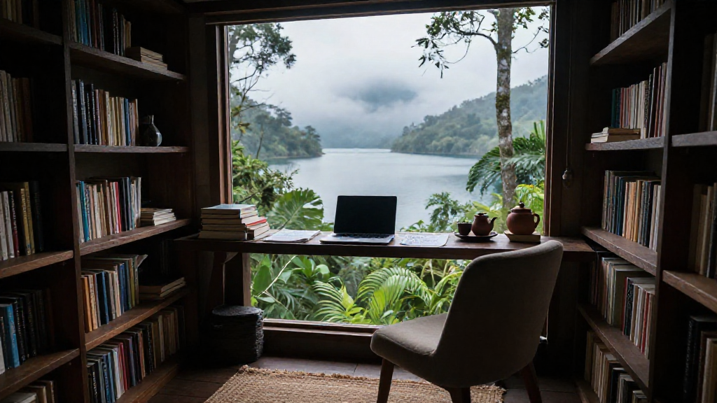 Highland Lake Library Nook Variant 1