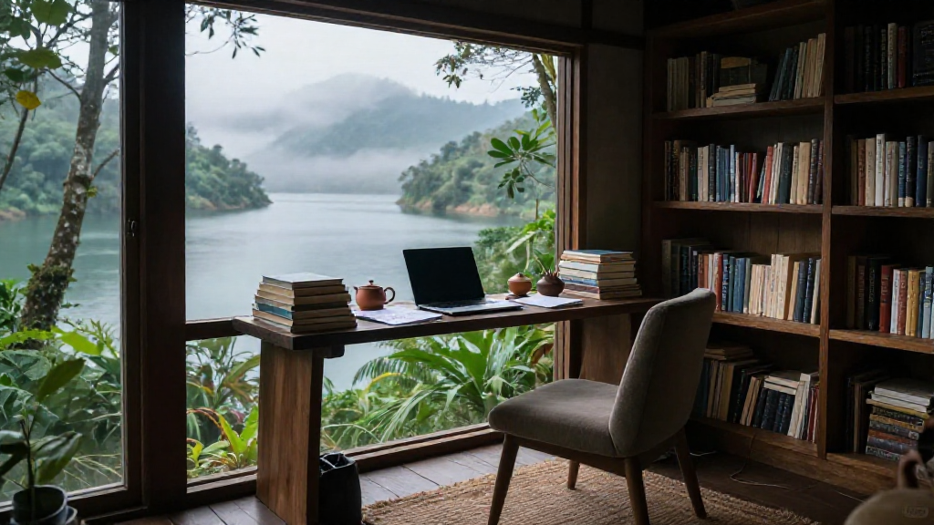 Highland Lake Library Nook Variant 2