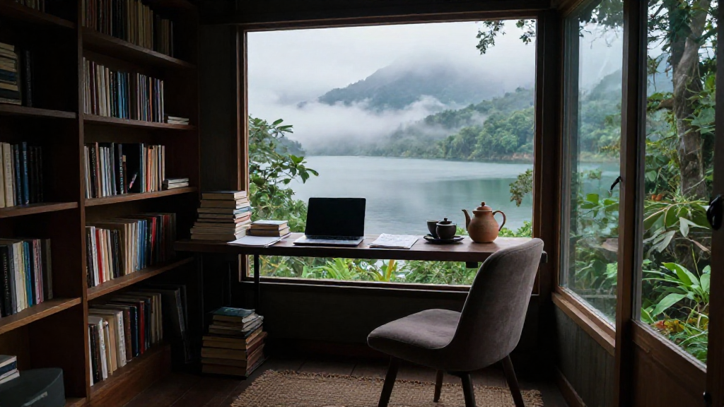 Highland Lake Library Nook Variant 3