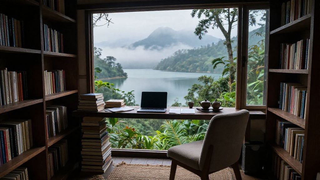 Highland Lake Library Nook Variant 4