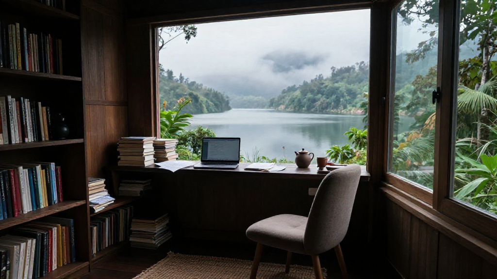 Highland Lake Library Nook Variant 5