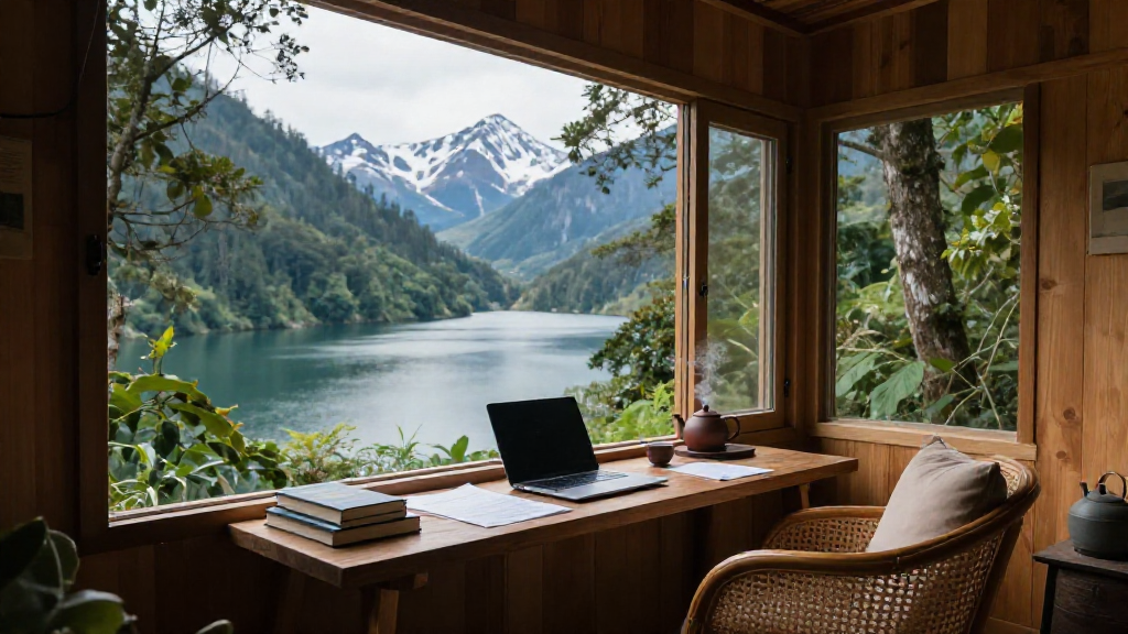 Lakeside Writing Chair Sanctuary Variant 2