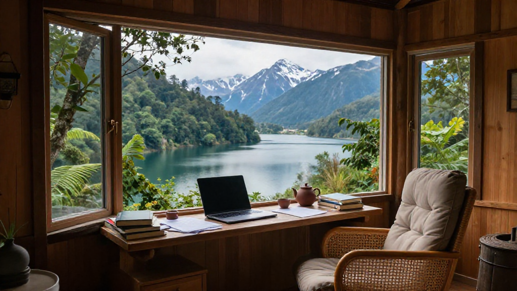 Lakeside Writing Chair Sanctuary Variant 5