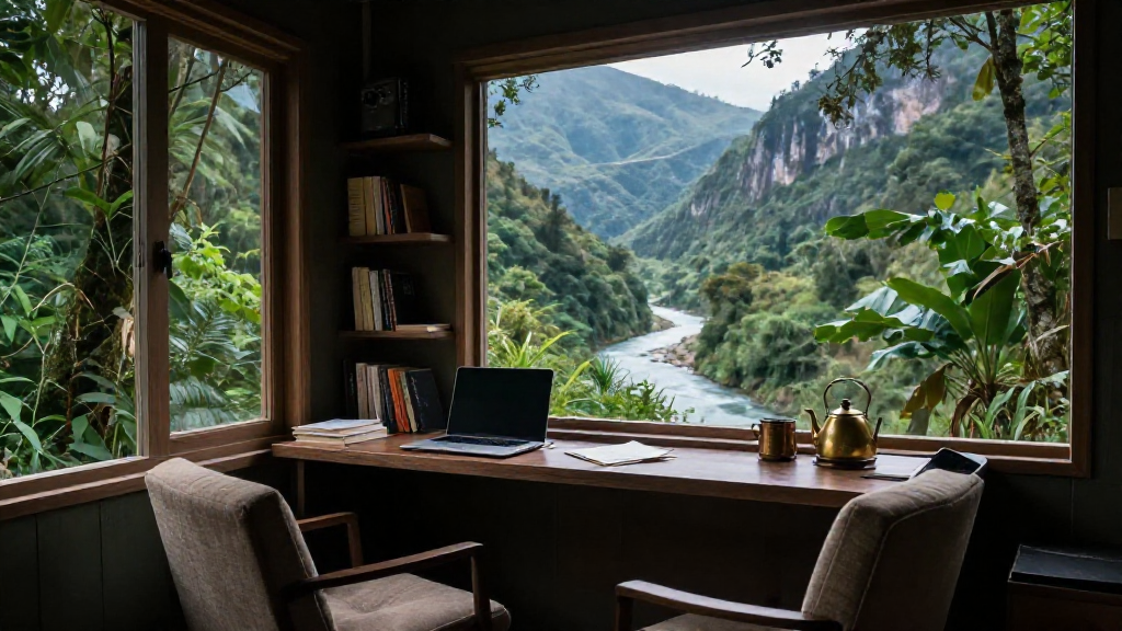 Mountain Pass Tea Library Variant 1