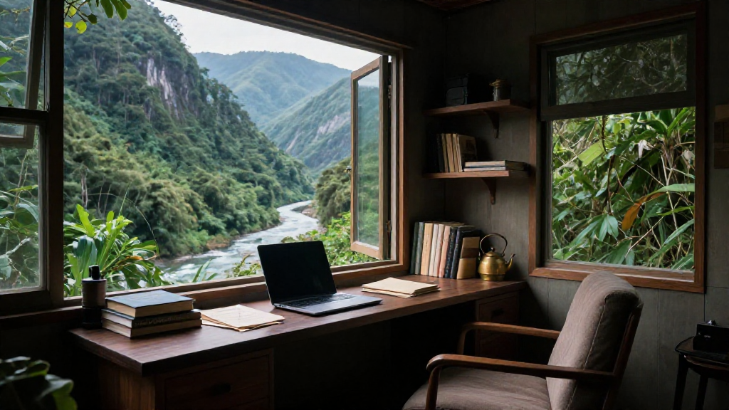 Mountain Pass Tea Library Variant 2