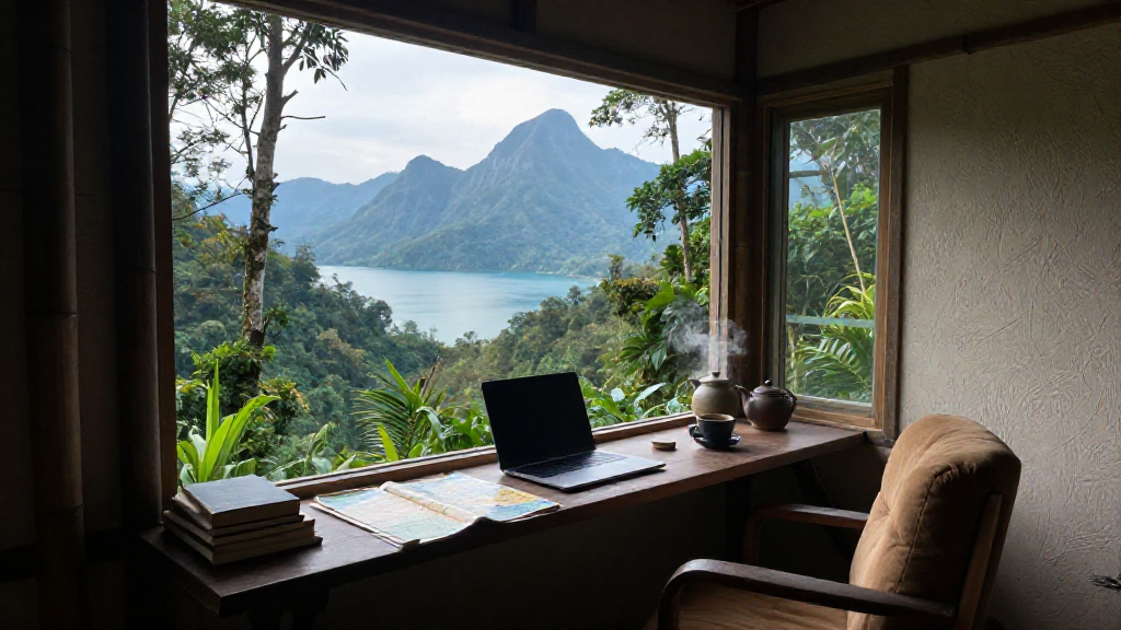 Rainforest Ridge Chair Workspace Variant 1