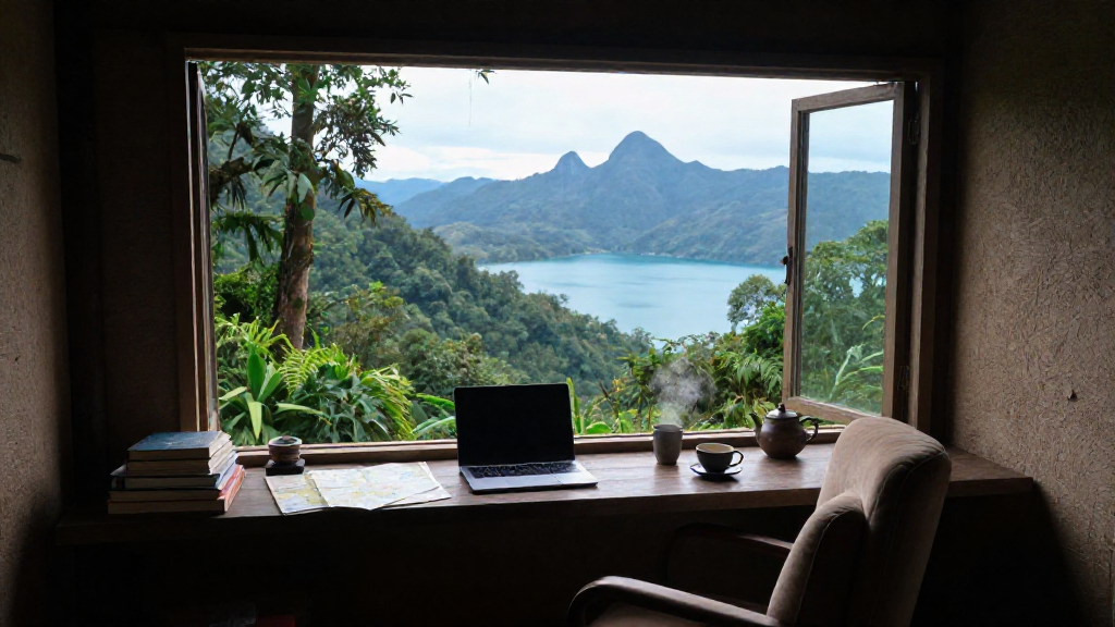 Rainforest Ridge Chair Workspace Variant 2