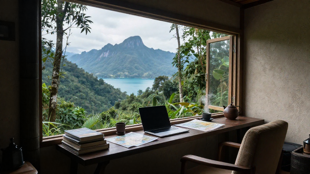 Rainforest Ridge Chair Workspace Variant 3