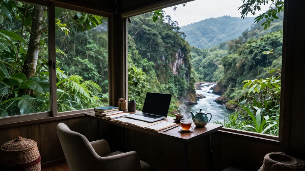 River Gorge Reading Study Variant 5